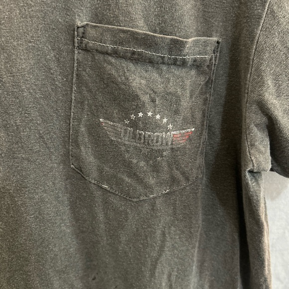 Old Row Top Gun Maverick Pocket T-Shirt - Picture 3 of 4
